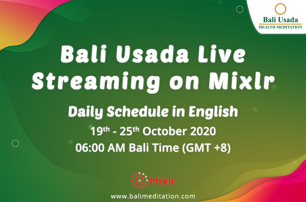 Bali Usada Live Streaming on Mixlr – Daily Schedule in English [News]