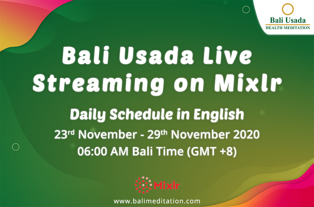 Bali Usada Live Streaming on Mixlr – Daily Schedule in English [News]