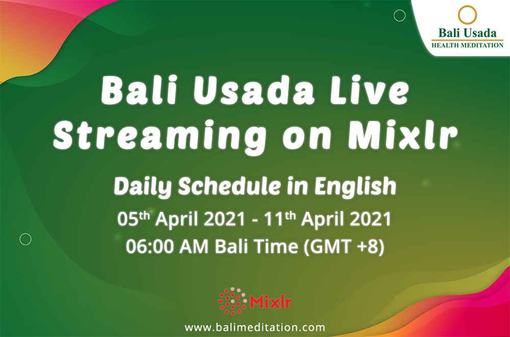 Bali Usada Live Streaming on Mixlr – Daily Schedule in English [News]