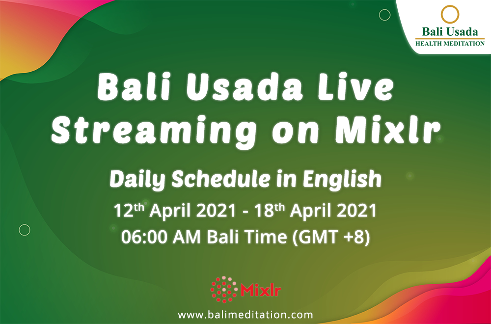 Bali Usada Live Streaming on Mixlr – Daily Schedule in English [News]