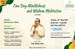 One Day Mindfulness & Wisdom Meditation in English