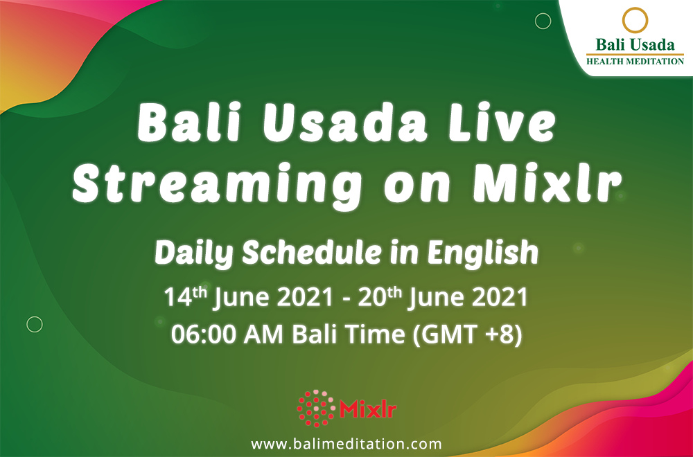 Bali Usada Live Streaming on Mixlr – Daily Schedule in English [News]
