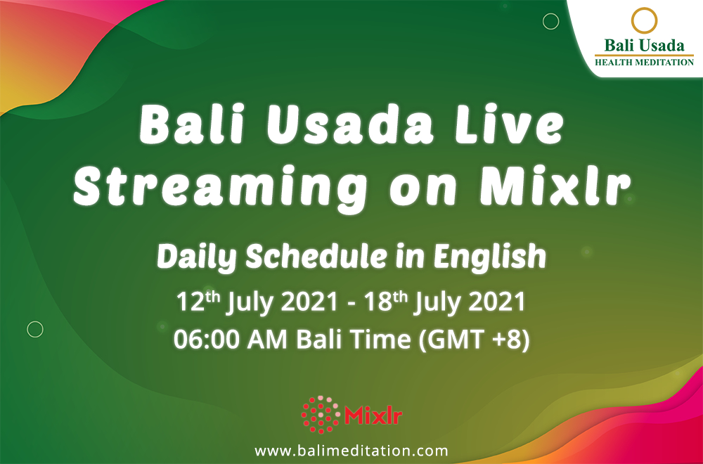 Bali Usada Live Streaming on Mixlr – Daily Schedule in English [News]